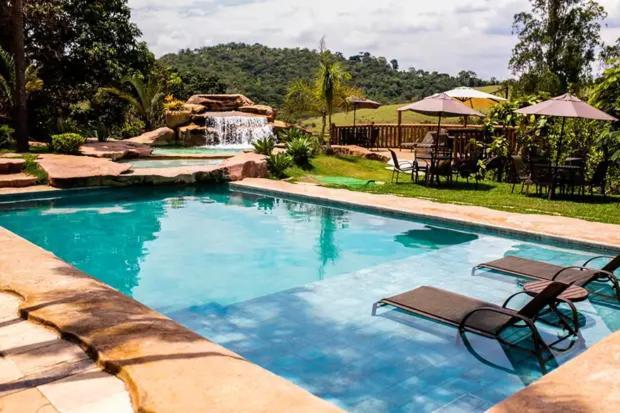 Hotel Fazenda Horizonte Belo Brumadinho Exterior foto